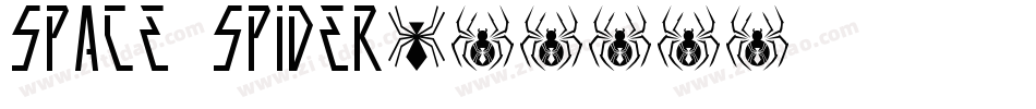 Space Spider字体转换